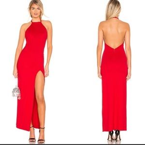 Lovers + Friends x Revolve Lucius Red Gown Size 2